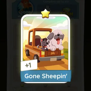S2 Gone Sheepin' - Monopoly Go 1 Star ★