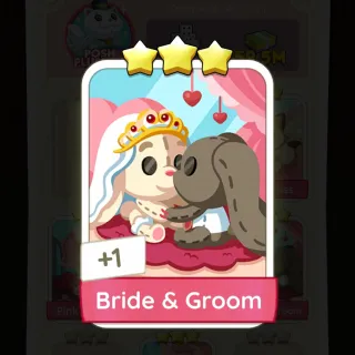 S11 Bride & Groom - Monopoly Go 3 Star ★★★