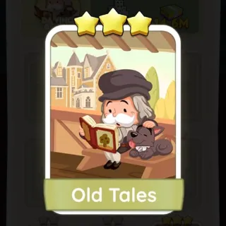 S5 Old Tales - Monopoly Go 3 Star Sticker ★★★ (1 pcs)