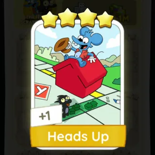 S17 Heads Up - Monopoly Go 4 Star ★★★★