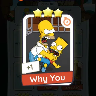 Why You (Bonus Set) - Monopoly Go 3 Star ★★★
