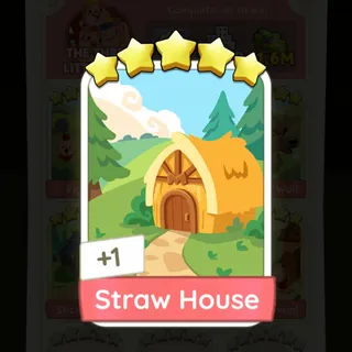 S24 Straw House - Monopoly Go 5 Star ★★★★★