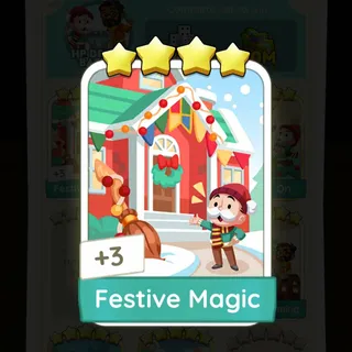 S21 Festive Magic - Monopoly Go 4 Star ★★★★