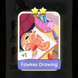 S10 Fawkes Drawing - Monopoly Go 2 Star ★★