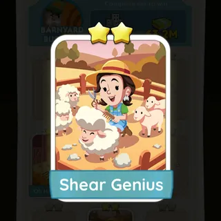 S6 Shear Genius - Monopoly Go 2 Star ★★