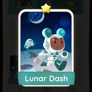 S3 Lunar Dash - Monopoly Go 1 Star Sticker ★ (1 pcs)