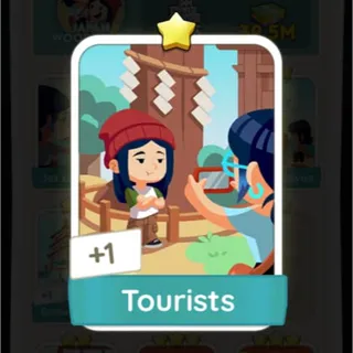 S6 Tourists - Monopoly Go 1 Star Sticker ★ (1 pcs)