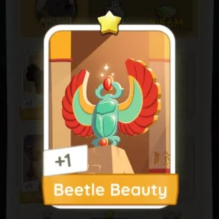 S2 Beetle Beauty - Monopoly Go 1 Star Sticker ★ (1 pcs)