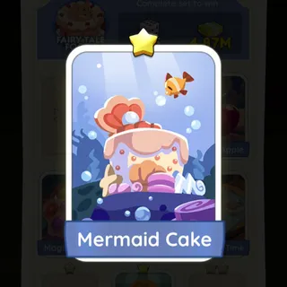 S2 Mermaid Cake - Monopoly Go 1 Star ★