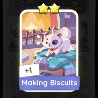 S9 Making Biscuits - Monopoly Go 2 Star Sticker ★★ (1 pcs)