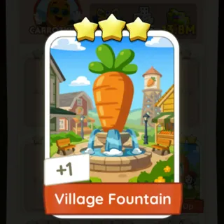 S14 Village Fountain - Monopoly Go 3 Star ★★★