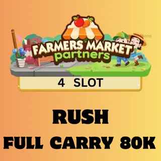 RUSH - Farmers Market Partners Event (4 Slot)