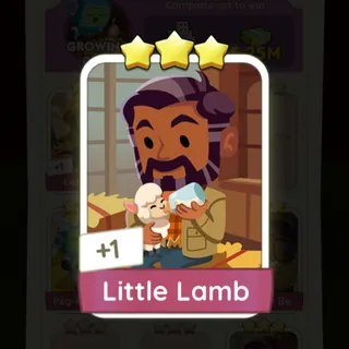 S9 Little Lamb - Monopoly Go 3 Star ★★★