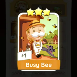 S13 Busy Bee - Monopoly Go 3 Star ★★★