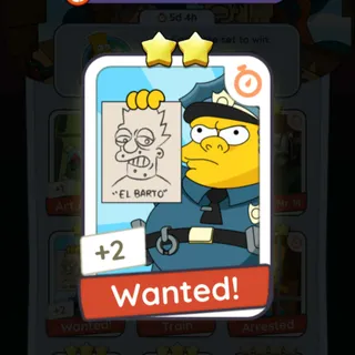 Wanted! (Bonus Set) - Monopoly Go 2 Star ★★