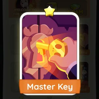 S2 Master Key - Monopoly Go 1 Star ★