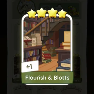 S17 Flourish & Blotts - Monopoly Go 4 Star ★★★★