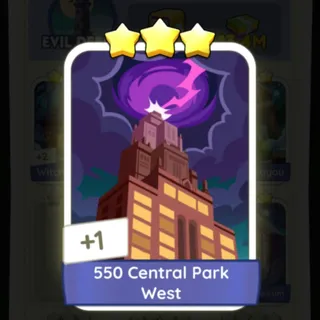 S12  550 Central Park West - Monopoly Go 3 Star ★★★