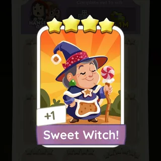 S20 Sweet Witch! - Monopoly Go 4 Star ★★★★