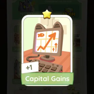 S6 Capital Gains - Monopoly Go 1 Star ★
