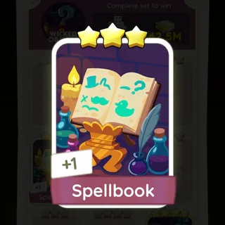 S13 Spellbook - Monopoly Go 3 Star ★★★