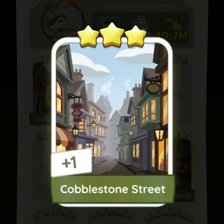 S17 Cobblestone Street - Monopoly Go 3 Star ★★★