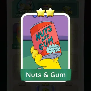 S5 Nuts & Gum - Monopoly Go 2 Star ★★