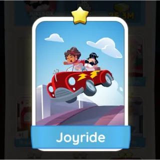 S4 Joyride - Monopoly Go 1 Star Sticker ★ (1 pcs)