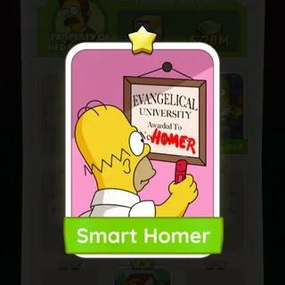 S4 Smart Homer - Monopoly Go 1 Star ★