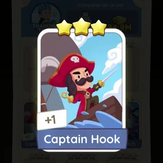 S14 Captain Hook - Monopoly Go 3 Star ★★★