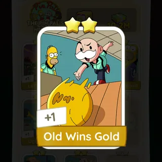 S6 Old Wins Gold - Monopoly Go 2 Star ★★