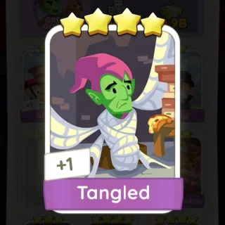 S9 Tangled - Monopoly Go 4 Star Sticker ★★★★ (1 pcs)