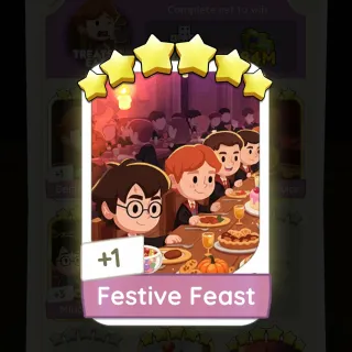 S20 Festive Feast - Monopoly Go 6 Star ★★★★★★