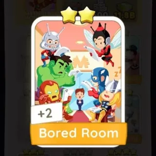 S10 Bored Room - Monopoly Go 2 Star Sticker ★★ (1 pcs)