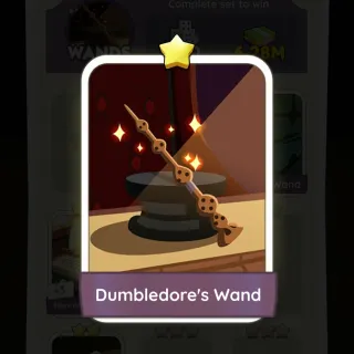 S7 Dumbledore's Wand - Monopoly Go 1 Star ★