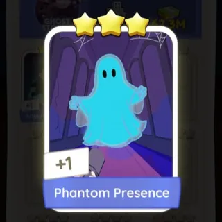 S12 Phantom Presence - Monopoly Go 3 Star Sticker ★★★ (1 pcs)