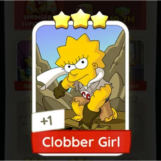 S8 Clobber Girl - Monopoly Go 3 Star ★★★