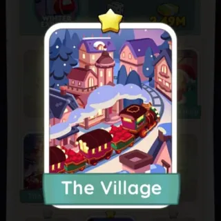 S1 The Village - Monopoly Go 1 Star Sticker ★ (1 pcs)