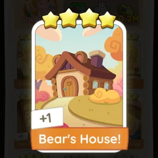 S21 Bear’s House! - Monopoly Go 4 Star ★★★★