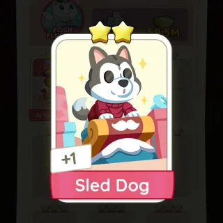 S11 Sled Dog  - Monopoly Go 2 Star ★★