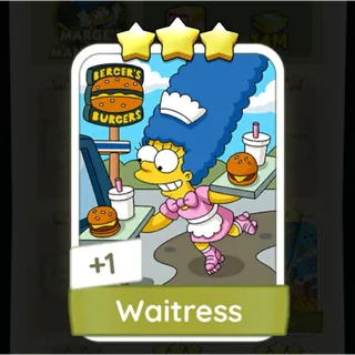 S10 Waitress - Monopoly Go 3 Star ★★★