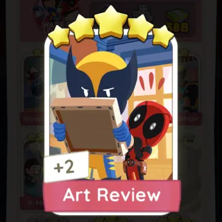 S14 Art Review - Monopoly Go 5 Star Sticker ★★★★★ (1 pcs)