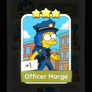 S10 Officer Marge - Monopoly Go 3 Star ★★★