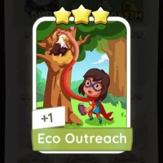 S15 Eco Outreach - Monopoly Go 3 Star Sticker ★★★ (1 pcs)