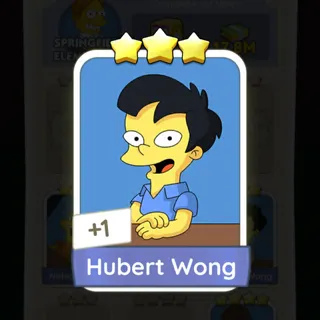 S12 Hubert Wong - Monopoly Go 3 Star ★★★