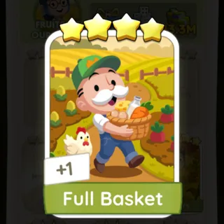 S17 Full Basket - Monopoly Go 4 Star ★★★★