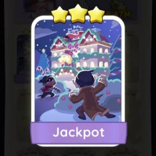 S12 Jackpot - Monopoly Go 3 Star Sticker ★★★ (1 pcs)