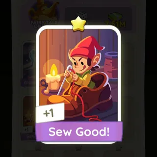 S1 Sew Good!  - Monopoly Go 1 Star ★