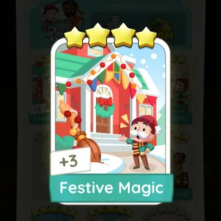 S21 Festive Magic - Monopoly Go 4 Star ★★★★