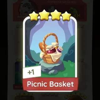 S19 Picnic Basket - Monopoly Go 4 Star ★★★★